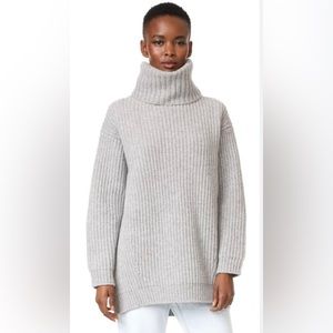 Acne Studios Disa Oversized 100% Wool Knit Sweater